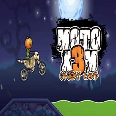 Moto X3M 6: Spooky Land
